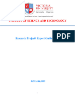 FST Research Report Guidelines January, 2023