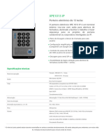 Datasheet - XPE 1013 IP - 07 - 2022 - 0