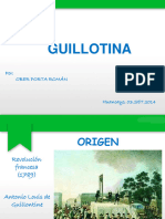 GUILLOTINA 