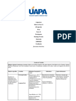 Taller de Teisis II. Cuadro de Variables