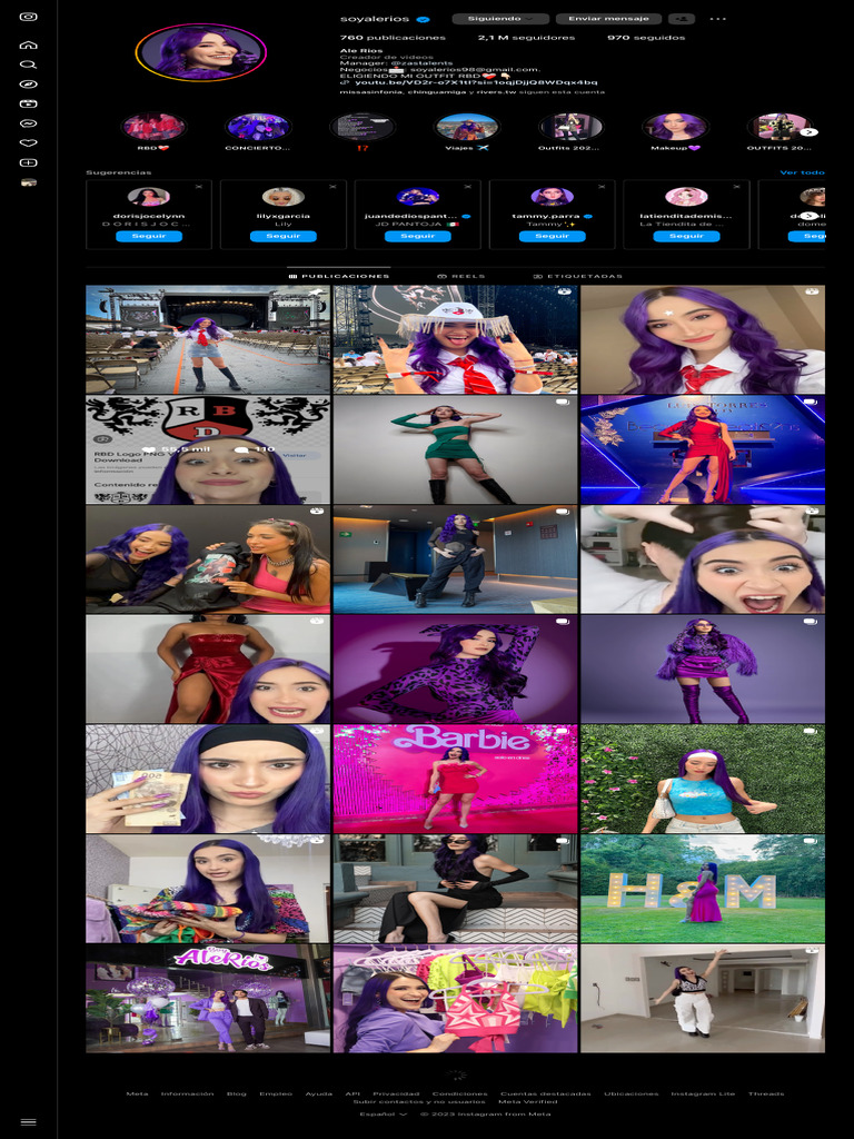 Ale Rios (@soyalerios) - Fotos y Videos de Instagram | PDF
