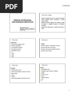 nutrição na doença do figado