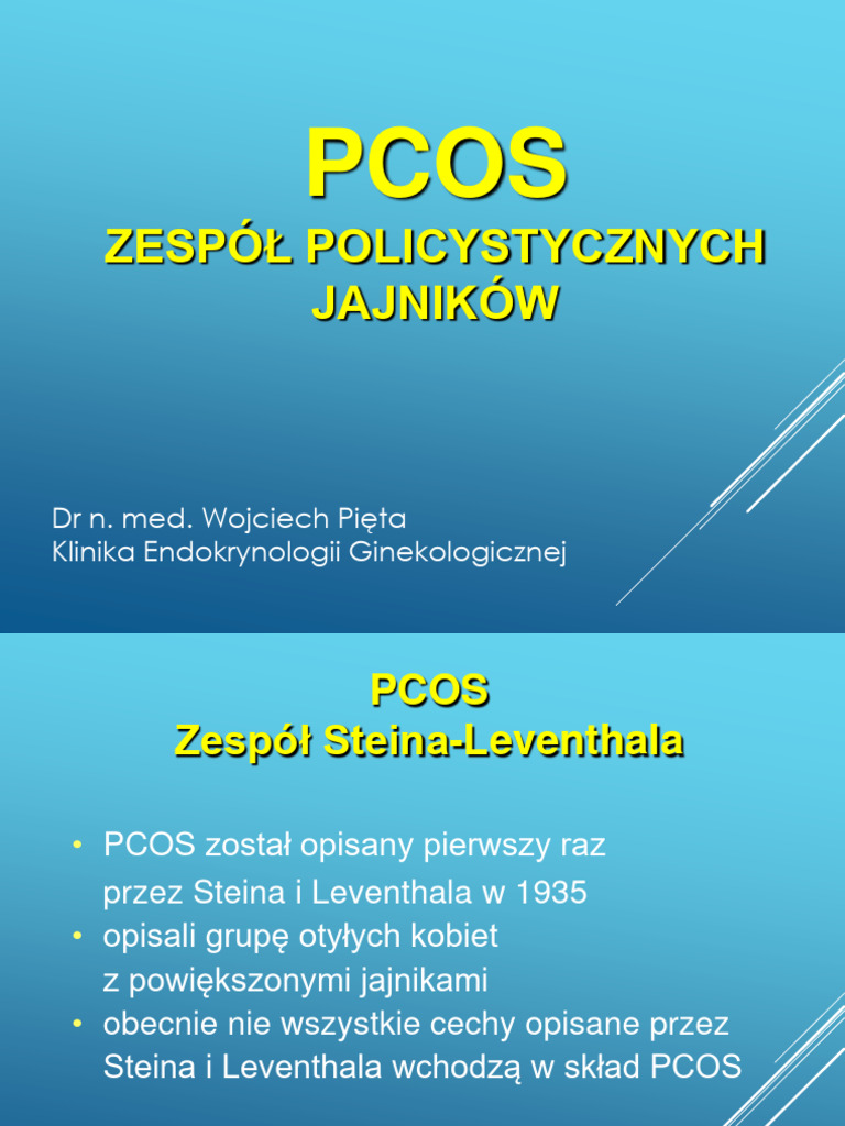 Zespol Policystycznych Jajnikow 0 PDF