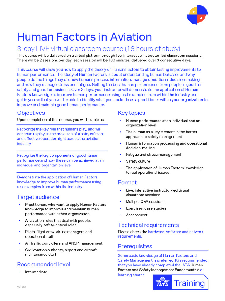 Free Online Human Factors Course | PDF | Computers