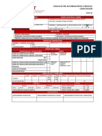 Rudc-06 Cédula de Pre-Autorización de Cursos de Capacitación