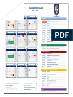 Calendrier - Scolaire EGR 2022 2023