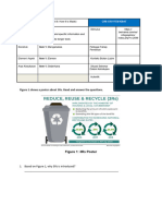 Figure 1 Shows A Poster About 3Rs. Read and Answer The Questions