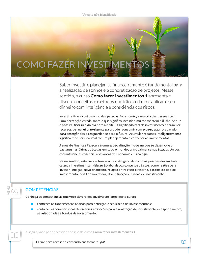 Guia Prático de Investimentos 1 | PDF
