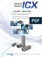 Study Results ICX Templant