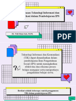 10 - PPT Penggunaan Teknologi Informasi Dan Komunikasi Dalam Pembelajaran IPS