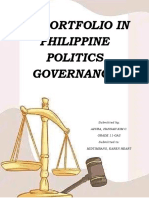 My Portfolio in Philippine Politics Governance