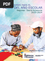 Guía Educativa Meduca 2024 | PDF | Aprendizaje | Plan de estudios