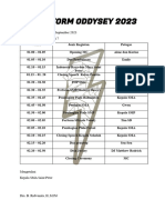 Rundown Closing STORM 2023