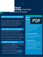 AWS Cloud Computing Course Overview