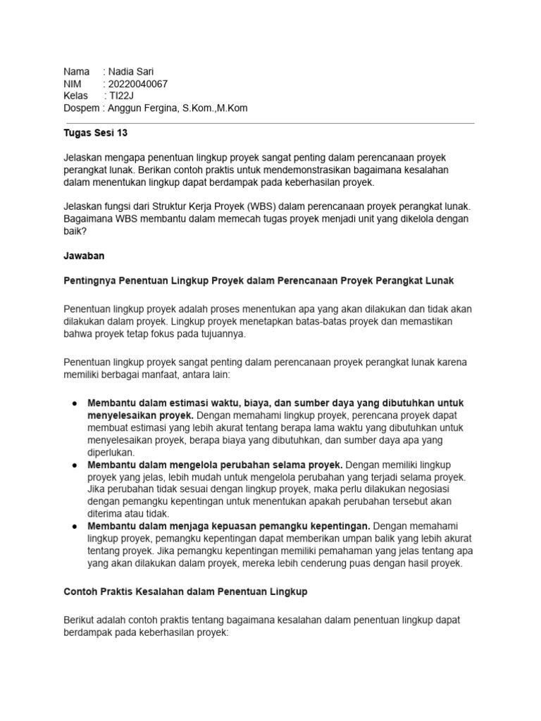 Rpl Tugas Sesi 13 Pdf