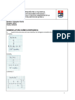 Tema 17 D. Tarea - Nomenclatura CRISTOPHER DAVILA GR10 QUIMICA