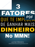 3 Fatores Que Te Impedem de Ganhar Dinheiro