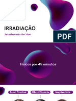 Irradiação 2° C