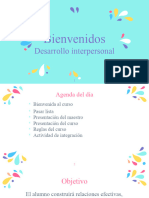 Primera Semana Desarrollo Interpersonal