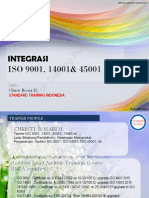 Integrasi ISO 9001, ISO 14001, & ISO 45001