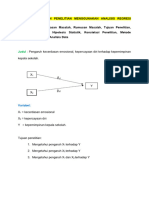 Uji Pra Syarat Analisis Regresi Ganda