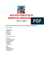 Kisi Kisi Psikotes by - Kopral