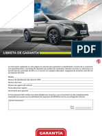 Manual Garantia MG RX5