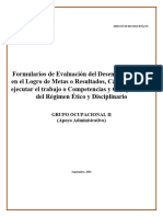 Formulario para Logro Desempeño