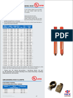 Catalogue cọc tiếp địa HEX