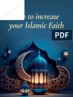 How To Increase Your Islamic Faith