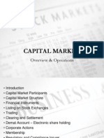 Capital Market: Overview & Operations