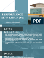 PAPARAN SAFETY PERFORMANCE SE.47 TAHUN 2020