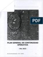 Plan General de Continuidad Operativa 2023