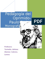 Pedagogia Del Oprimido