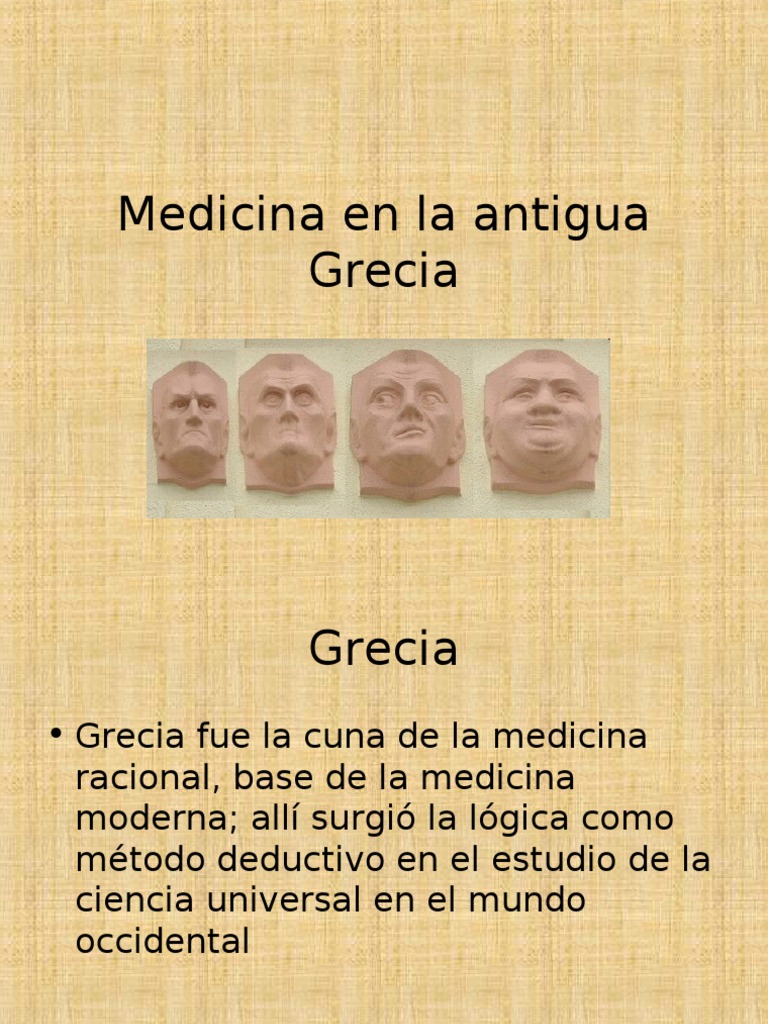 Medicina Racional en la Antigua Grecia | PDF | Medicina | Salud y bienestar