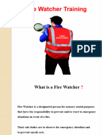 Fire Watcher English