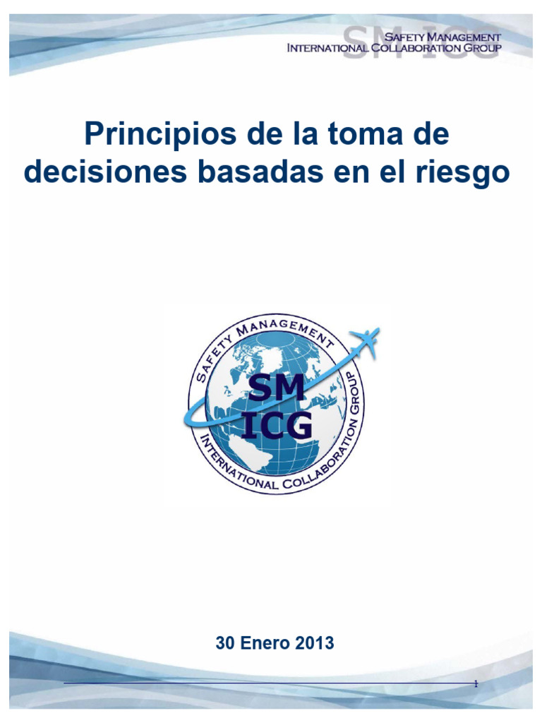 Principios - Toma - Decisiones - Basadas - en - El - Riesgo 123 | PDF ...