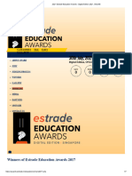 2021 Estrade Education Awards - Digital Edition 2021, ONLINE