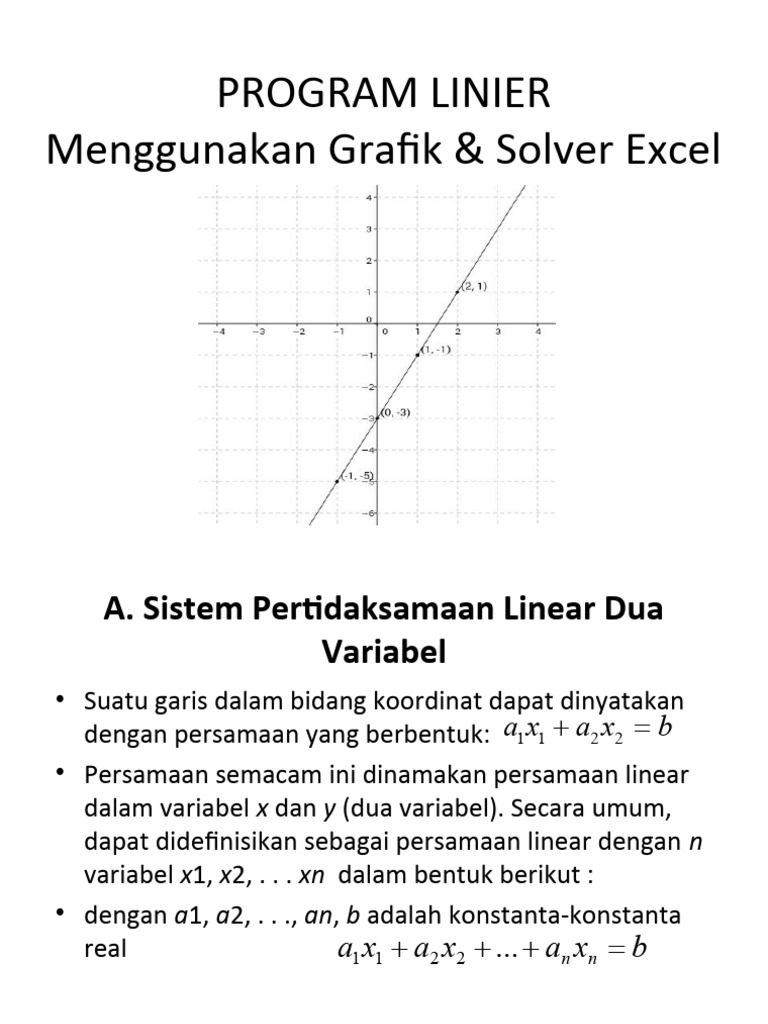 Program Linear1 | PDF