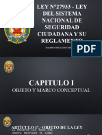 Ley N°27933 - Ley Del Sistema Nacional de