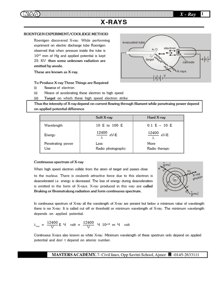 X - Ray | PDF