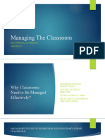 Educational Psychology - Managing The Classroom