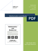 Mathematics and Modulo Art