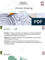 Technical Drawing - L - Sections 3d