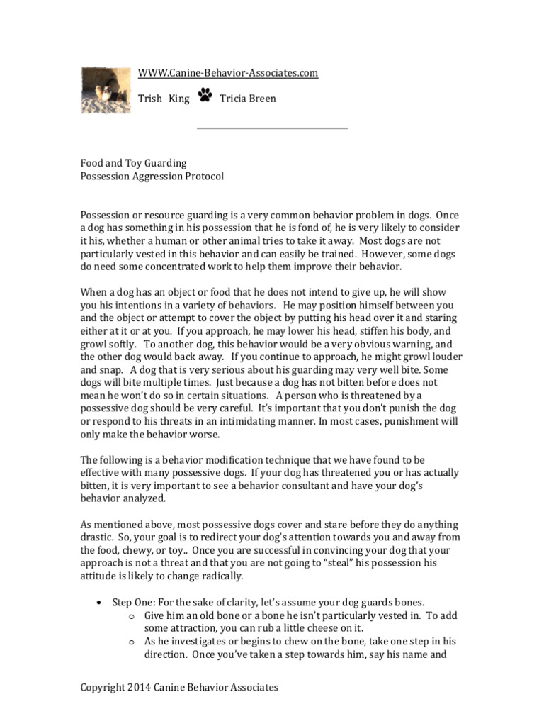 Resource Guarding Protocol | PDF | Self-Improvement