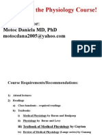 1. Introduction to Physiology.membrane Physiology