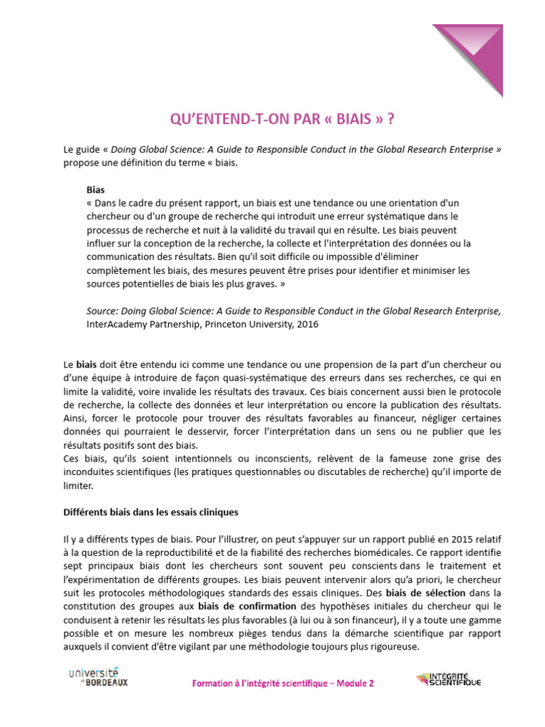 Qu EntendtOn Par Biais M3 PDF