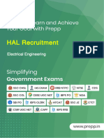 HAL Recruitment: Electrical Engineering