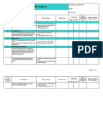 BDT Internal Audit Check Sheet