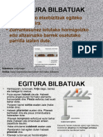 Egitura Artifizialak. Bilbatuak Profilak Triangeluak Eta Esekiak